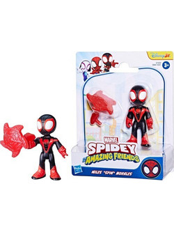 Hasbro Marvel Spidey & His Amazing Friends Miles Spin Morales Φιγούρα Δράσης για 3+ Ετών