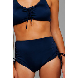 BLU4U Ψηλόμεσο Bikini Slip Navy Μπλε 25365092-04