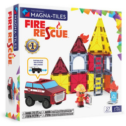 Magna-Tiles Μαγνητικά Πλακίδια Fire Rescue 27τμχ 252027FR