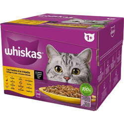 Whiskas Adult with Poultry in Gravy 24x85gr