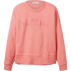 Tom Tailor Γυναικείο Φούτερ Oversized Κοραλί 1032938-15121