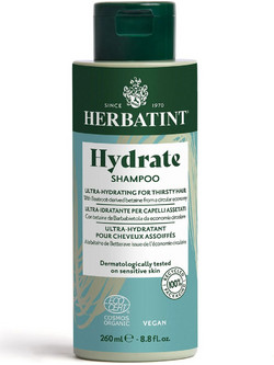 Herbatint Hydrate Φυτικό Σαμπουάν για Επανόρθωση για Ξηρά & Ταλαιπωρημένα Μαλλιά 260ml