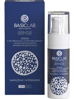 BasicLab Dermocosmetics Esteticus Αντιγηραντικό Ενυδατικό Serum Προσώπου με Νιασιναμίδη Πεπτίδια & Υαλουρονικό 30ml