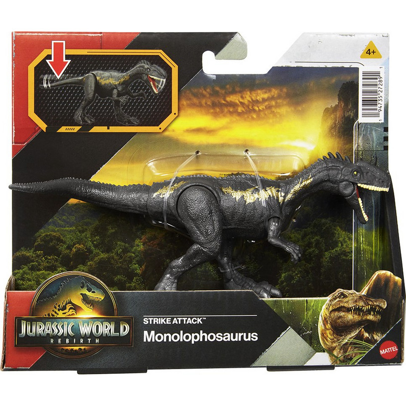 Mattel Jurassic World Rebirth Strike Attack Monolophosaurus | BestPrice.gr