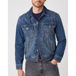 Wrangler Ανδρικό Μπουφάν Χειμωνιάτικο Τζιν Μπλε W4481514V
