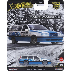 Mattel Hot Wheels Premium Car Culture Fast Wagons Volvo 850 Estate