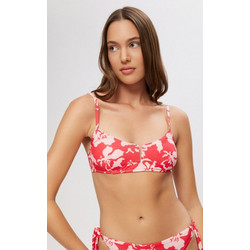Minerva Evita Bikini Top Μπουστάκι Floral Κόκκινο 90-9303B-260