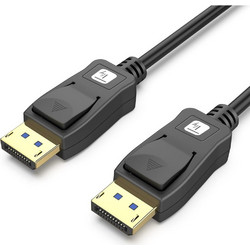 Techly Καλώδιο DisplayPort 2.1 to DisplayPort Male 2m Black DSP-A21-020