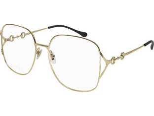 Gucci GG1019O 001 Γυναικείος Σκελετός Γυαλιών Οράσεως Μεταλλικός Χρυσός