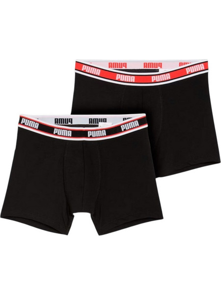Puma Ανδρικά Μποξεράκια Σετ 2Pack Μαύρα 701231479-002