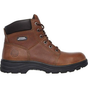 Skechers Workshire Μποτάκια Εργασίας Καφέ 77009ECBRN Skechers Workshire Μποτάκια Εργασίας Καφέ 77009ECBRN