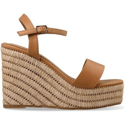 Envie Shoes Καλοκαιρινές Γυναικείες Πλατφόρμες Πολύ Ψηλές Ταμπά E33-21200-26