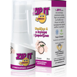 Zip It Peach Συμπλήρωμα Διατροφής Spray 30ml