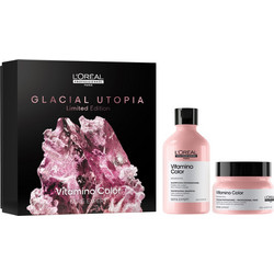 L'Oreal Professionnel Glacial Utopia Vitamino Color Σετ Περιποίησης Μαλλιών Μάσκα 250ml + Σαμπουάν 300ml