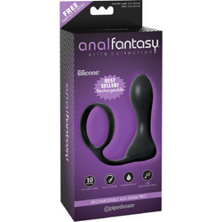 Pipedream Anal Fantasy Elite Ass-Gasm Pro Πρωκτική Σφήνα 11.4cm Μαύρη PD4776-23