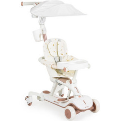 Byox Cornet 6 in1 Παιδικό Πατίνι Τρίτροχο με Κάθισμα Λευκό