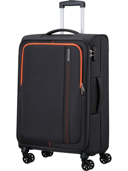 American Tourister Sea Seeker 146675-1175 Βαλίτσα Μεσαία 68x43x25cm με 4 Ρόδες Ανθρακί