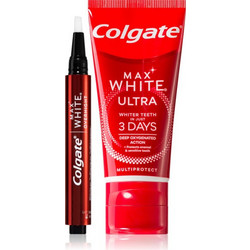 Colgate Max White Ultra Complete Οδοντόκρεμα 50ml + Στύλο Λεύκανσης 2.5ml