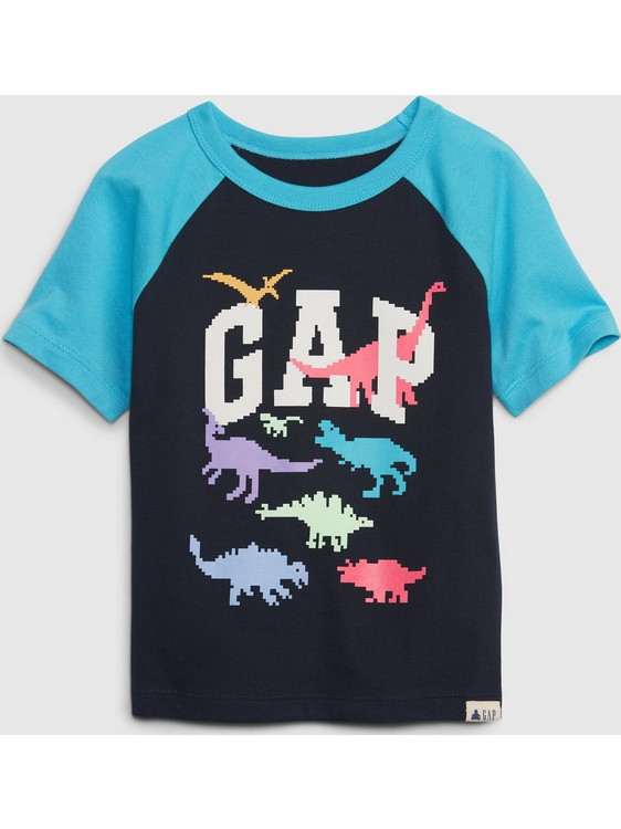 Gap Παιδικό T-Shirt Κοντομάνικο Navy Μπλε Γαλάζιο 595299001