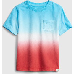 Gap Παιδικό T-Shirt Κοντομάνικο Γαλάζιο Κόκκινο 681411003