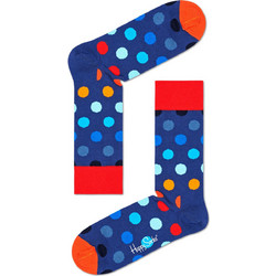 Happy Socks Ανδρικές Κάλτσες Ψηλές Navy Μπλε BDO01-6502