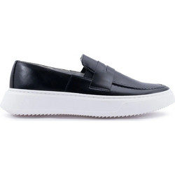 Northway Ανδρικά Μοκασίνια Loafers Δερμάτινα Μαύρα 922