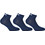 Fila Ανδρικές Κάλτσες Κοντές Navy Μπλε 3Pack F9300-321