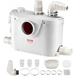 Vevor MTJZBXWG500W68UQ8V2 Υποβρύχια Αντλία Λυμάτων / Ακαθάρτων με Κοπτήρες Ηλεκτρική