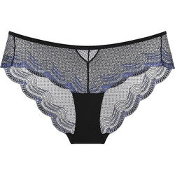 Triumph Comfort GLAM Γυναικείο Slip με Δαντέλα Μαύρο 10224929-0004