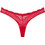 Triumph Palina Moonlight Kiss Γυναικείο Sexy String με Δαντέλα Κόκκινο 10224827-00FZ