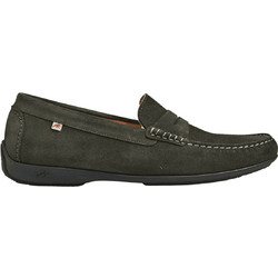 Fluchos Ανδρικά Μοκασίνια Loafers Καστόρινα Χακί F2207-011