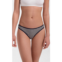 Donella Βαμβακερό Γυναικείο String Μαύρο 24741