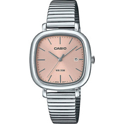 Casio Γυναικείο Ρολόι με Ασημί Μεταλλικό Μπρασελέ LTP-B166D-4AVEF
