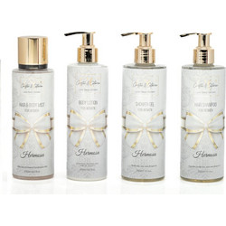 Christian & Catherine Hermosa Hair & Body Mist 250ml + Body Lotion 250ml + Shower Gel 300ml + Hair Shampoo 300ml