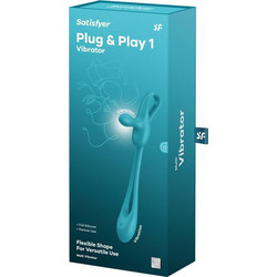 Satisfyer Plug & Play 1 Πρωκτικός Δονητής Ασύρματος 43.5cm Μπλε D-238137