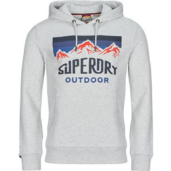 Superdry Great Outdoors Ανδρικό Αθλητικό Φούτερ με Κουκούλα Γκρι M2014296A-5WB