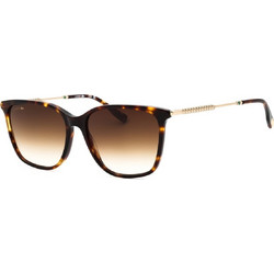 Lacoste L6016S-230 Ανδρικά Γυαλιά Ηλίου Τετράγωνα Ταρταρούγα Χρυσό με Καφέ Degradee Φακό