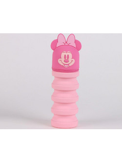 Disney Minnie 3D Κασετίνα Βαρελάκι Ροζ 2700001715B