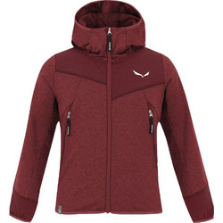 Salewa Ανδρικό Μπουφάν Χειμωνιάτικο Puffer Μπορντό 27768-1570