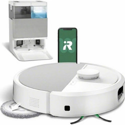iRobot Roomba Plus 505 White Σκούπα Ρομπότ για Σκούπισμα & Σφουγγάρισμα με Χαρτογράφηση και Wi-Fi