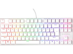 Genesis Thor 303 Μηχανικό Gaming Πληκτρολόγιο TenKeyLess με Outemu Peach Διακόπτες RGB White