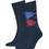Tommy Hilfiger Ανδρικές Κάλτσες Ψηλές Navy Μπλε 2Pack 100001495-085
