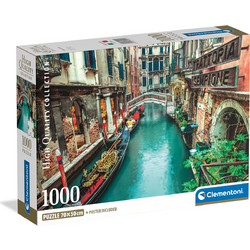 Puzzle Clementoni High Quality Collection Το Κανάλι της Βενετίας 1000 Κομμάτια