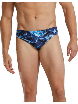 TYR Durafast Elite (R) 986 Αθλητικό Ανδρικό Μαγιό Σλιπ με Σχέδια Navy Μπλε B13024-986