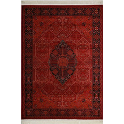 Royal Carpet Afgan Χαλί Ορθογώνιο 160x230cm 316A Dark Red Black