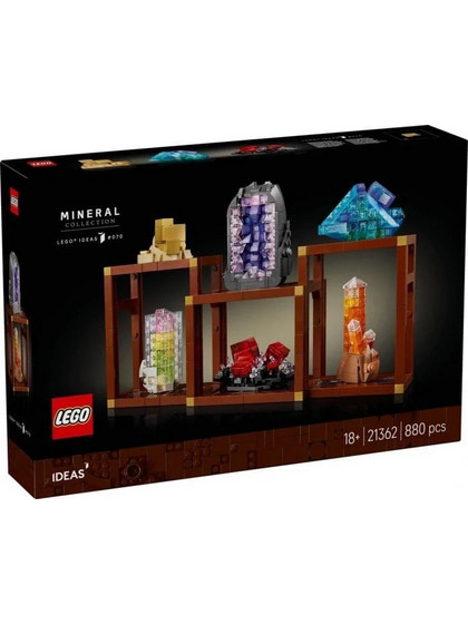 Lego Ideas Mineral Collection για 18+ Ετών 21362