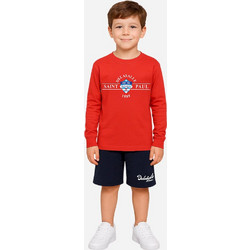 Action ΔΕΛΑΣΑΛ Παιδικό T-Shirt Μακρυμάνικο Κόκκινο 12380027-06
