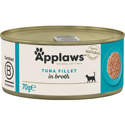 Applaws Adult with Tuna Fillet in Broth 70gr