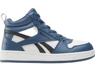 Reebok Παιδικά Sneakers Μποτάκια Πετρόλ Λευκά 100232572