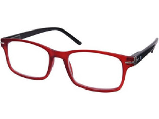 EyeLead E227 Γυναικεία Γυαλιά Πρεσβυωπίας +0.75 Κοκάλινα Μαύρα Κόκκινα